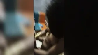 Sucking Soft Boobs Hard Making Her Moan In Homemade Selfie Clip