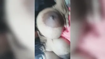 Gorgeous Busty Babe Filming Herself Alone In Her Bedroom