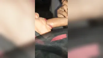 Covered Babe Giving Sloppy Head In Private Bedroom Pov Style