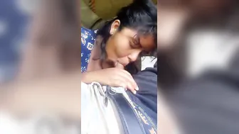 Naughty GF Sucking Dick Caught On Camera At Her Place