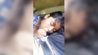 Naughty GF Sucking Dick Caught On Camera At Her Place