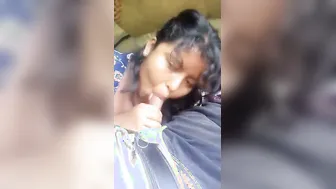 Naughty GF Sucking Dick Caught On Camera At Her Place