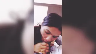 Hot Indian Babe Giving Pov Blowjob Recorded On Mobile Phone