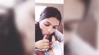 Hot Indian Babe Giving Pov Blowjob Recorded On Mobile Phone