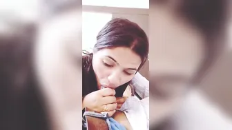 Hot Indian Babe Giving Pov Blowjob Recorded On Mobile Phone