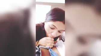 Hot Indian Babe Giving Pov Blowjob Recorded On Mobile Phone