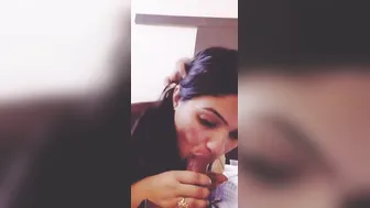 Hot Indian Babe Giving Pov Blowjob Recorded On Mobile Phone