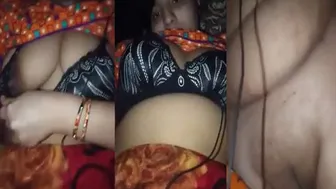 Muslim Babe Showing Off Her Big Tits During Private Video Call
