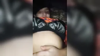 Muslim Babe Showing Off Her Big Tits During Private Video Call