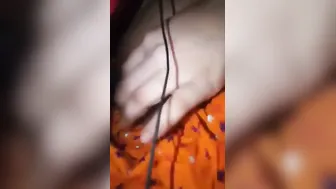 Muslim Babe Showing Off Her Big Tits During Private Video Call
