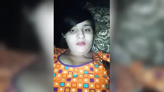 Muslim Babe Showing Off Her Big Tits During Private Video Call
