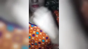 Muslim Babe Showing Off Her Big Tits During Private Video Call