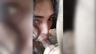 Pakistani Gf Stroking And Sucking BFs Cock Completely Nude