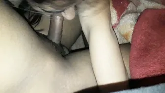 GF Sucking Her Lovers Cock Passionately In Bedroom Video