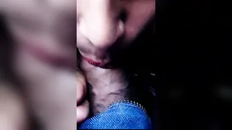 Married Desi Wife Cheating With Neighbor Giving Him Head In Car