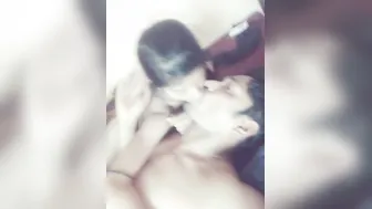 College Babe Giving Sloppy Blowjob To BF In Hostel Bathroom