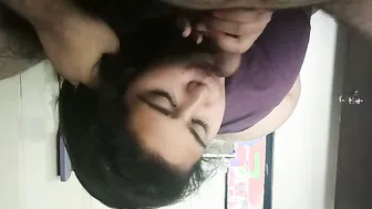 Busty Babe Deepthroating And Swallowing In Amateur Homemade Clip