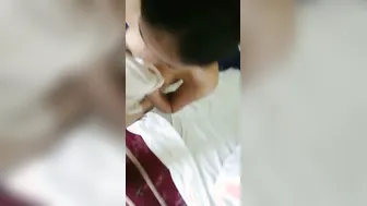 Shy GF Giving Her First Blowjob Caught On Hidden Camera