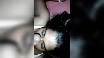 Mature Aunty Giving Sloppy Blowjob To Lover In Bedroom Today