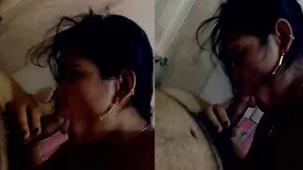 Desi GF Sucking BF Cock In Private Homemade Clip