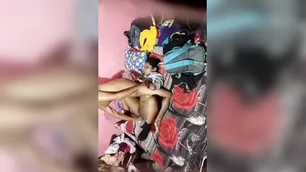 Young College Lovers Sneaking Home To Fuck While Parents Are Out