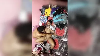 Young College Lovers Sneaking Home To Fuck While Parents Are Out