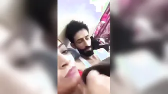 Young Pakistani Couple Fucking Raw In Their Bedroom At Midnight