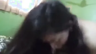 Punjabi GF Giving Her BF A Sloppy Morning Blowjob