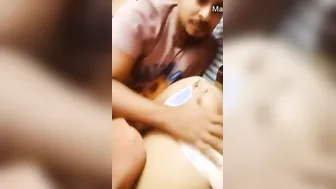 Desi Couple Filming Themselves Fucking In Selfie Style Homemade