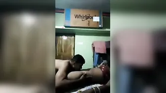 Amateur Pair From Village Recording Their Wild Bedroom Adventure