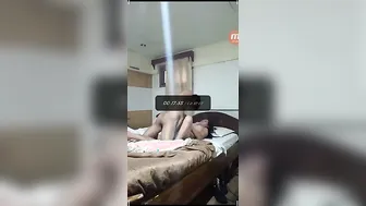 Young Couple From Hills Getting Wild In Their Room On Camera