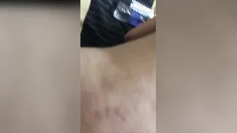 Pounding My Moaning GF Hard From Behind On The Bed