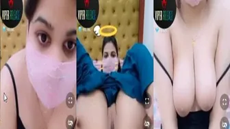 Sexy Punjabi Gf Performing Live Strip Tease Just For Me