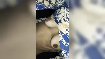 Indian Wife Bouncing On His Cock While He Films Her Riding