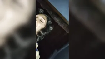 Indian Wife Bouncing On His Cock While He Films Her Riding