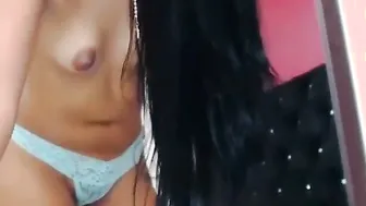 Horny Webcam Slut Stripping And Teasing Her Paying Client Hard