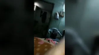 Curvy Maid Bent Over Taking It From Behind In His Bedroom