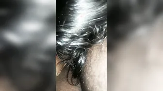 Wife Giving Her Man A Sloppy Blowjob In Their Bedroom