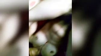 Horny GF Touching Herself While He Watches Her