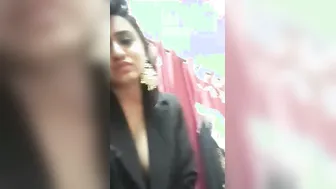 Naughty Office Secretary Touching Herself Alone In Lunch Break