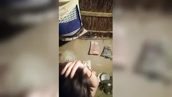 Busty Village Wife Cheating While Husband Away At Work