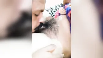 Eating Out My Hairy Indian GF In Homemade Sex Tape Tonight