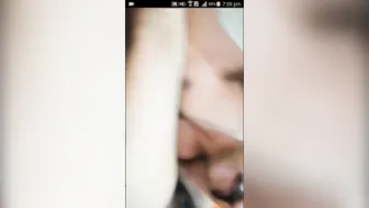 Indian Wife Getting Her Pussy Eaten During Naughty Phone Session