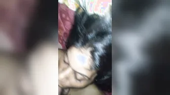 GF Sucking Dick Pov Style Recorded On Phone In Secret