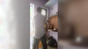 Young Guy Drilling His Bhabhi Hard While She Cooks In Kitchen