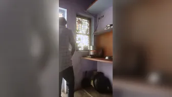 Young Guy Drilling His Bhabhi Hard While She Cooks In Kitchen