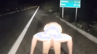 My GF Riding Me Outdoors In Broad Daylight By Highway