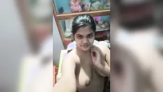 Telugu GF Teasing Naked For Her BF On Video Call