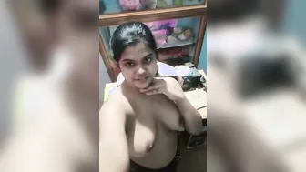 Telugu GF Teasing Naked For Her BF On Video Call