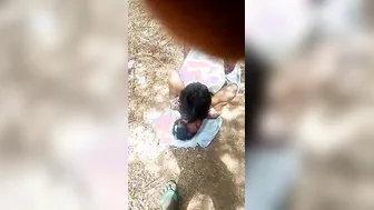 Village GF Getting Fucked Outdoors Near The Farmland Area